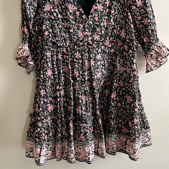 Cleobella Lauren Mini Dress in Fan Print - Picture 6 of 13